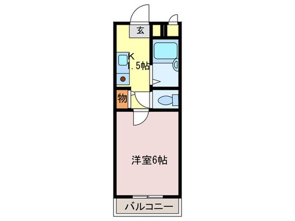 ルックハイツⅠの物件間取画像